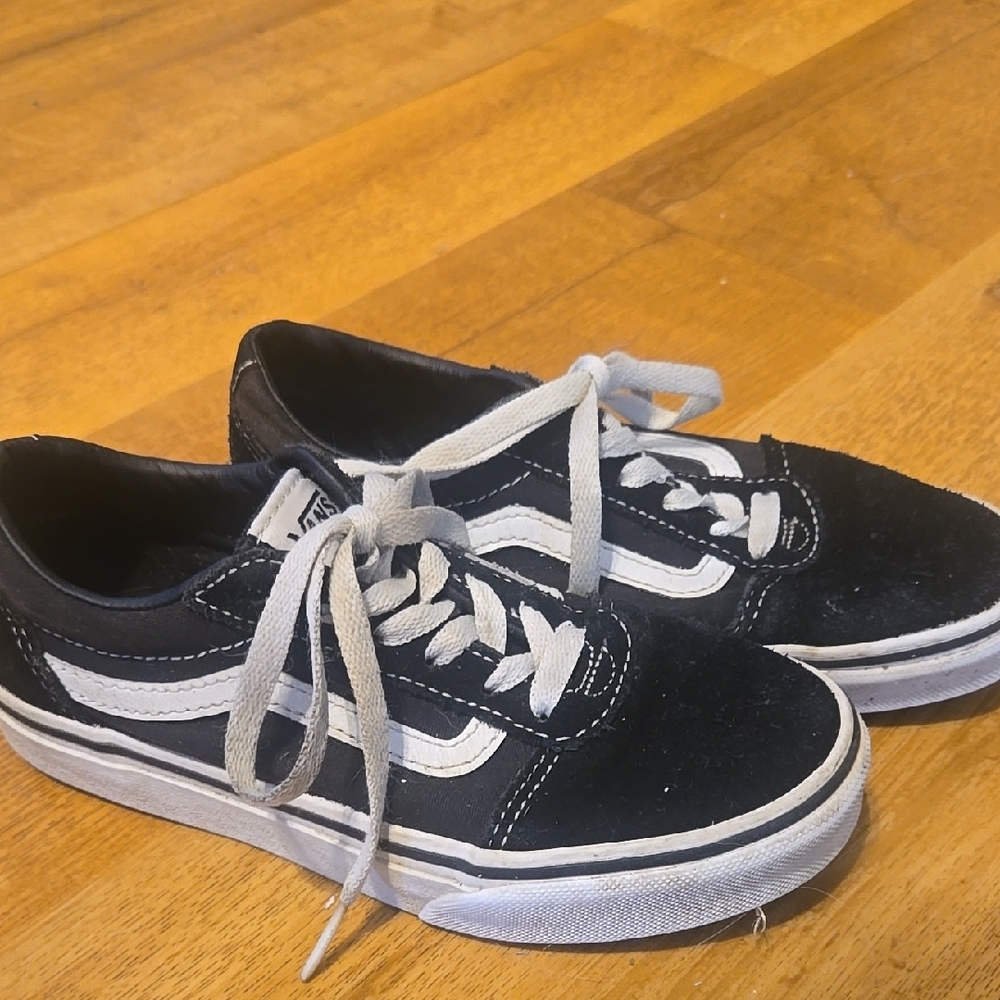 Vans Black and White Sneakers